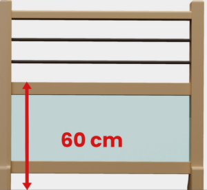 hauteur de remplissage balustrade conforme à la norme NF P01-012